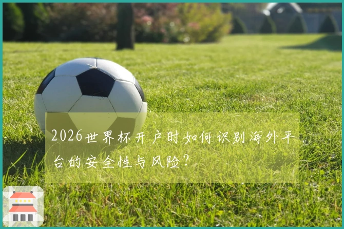 2026世界杯开户时如何识别海外平台的安全性与风险？