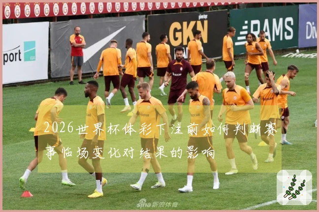 2026世界杯体彩下注前如何判断赛事临场变化对结果的影响