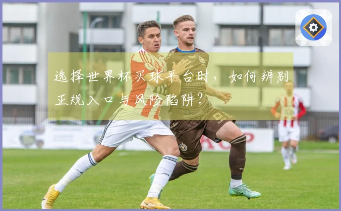 选择世界杯买球平台时，如何辨别正规入口与风险陷阱？