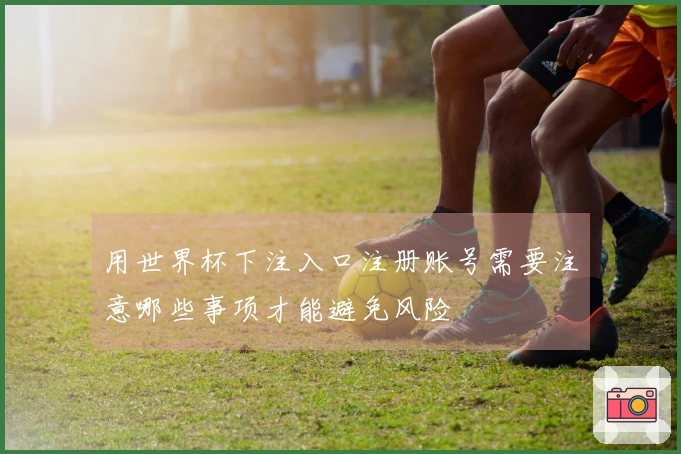 用世界杯下注入口注册账号需要注意哪些事项才能避免风险